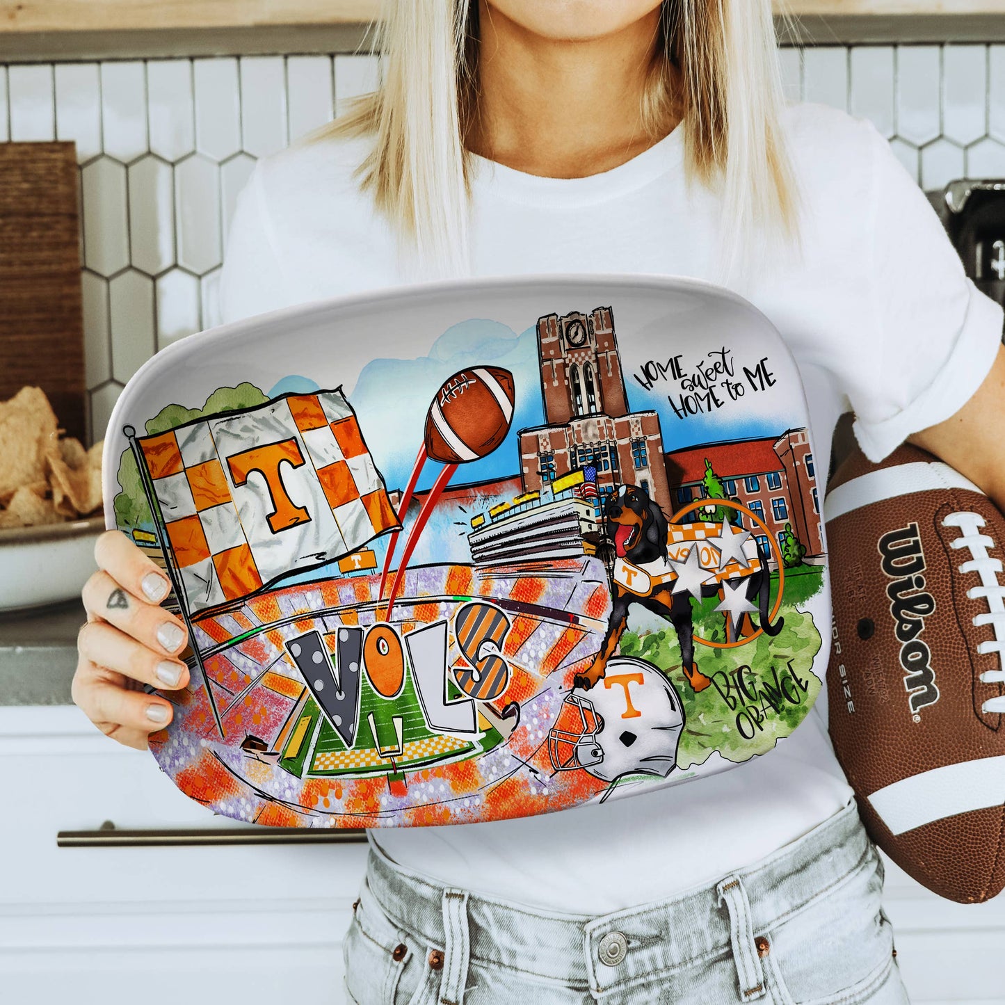 Serving Platter, Georgia, Alabama, Louisiana, Mississippi+