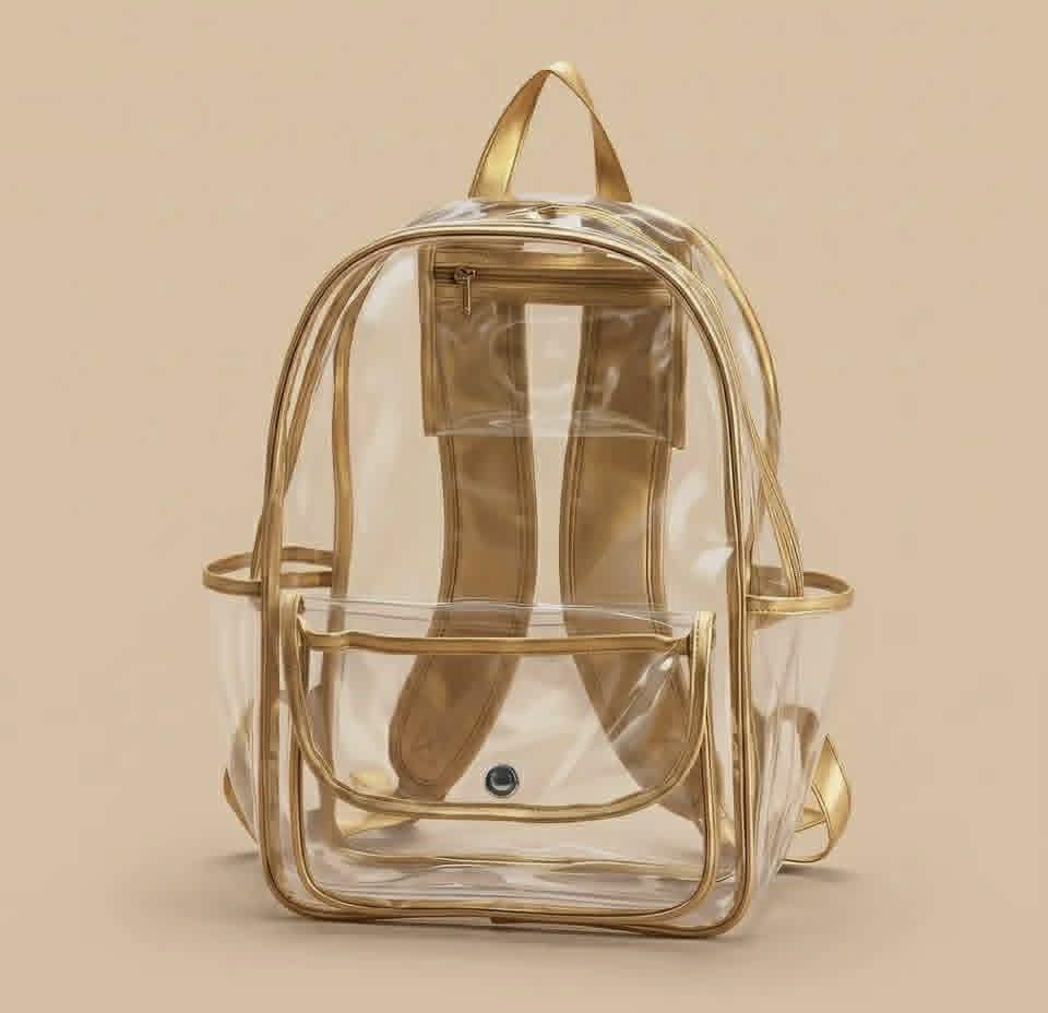 Personalized Clear Backpacks