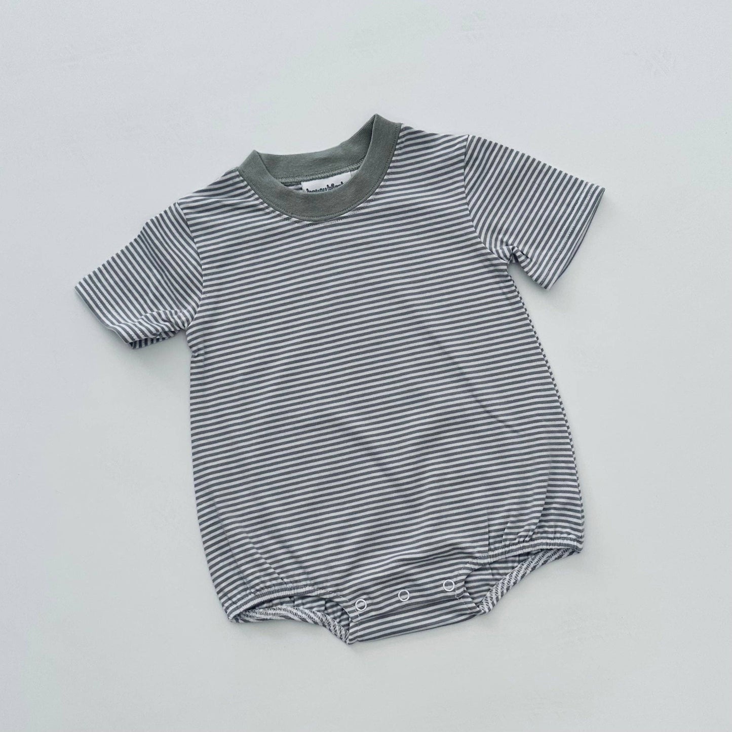Knit Stripe Short Sleeve T-Shirt Bubble - BOLD Colors