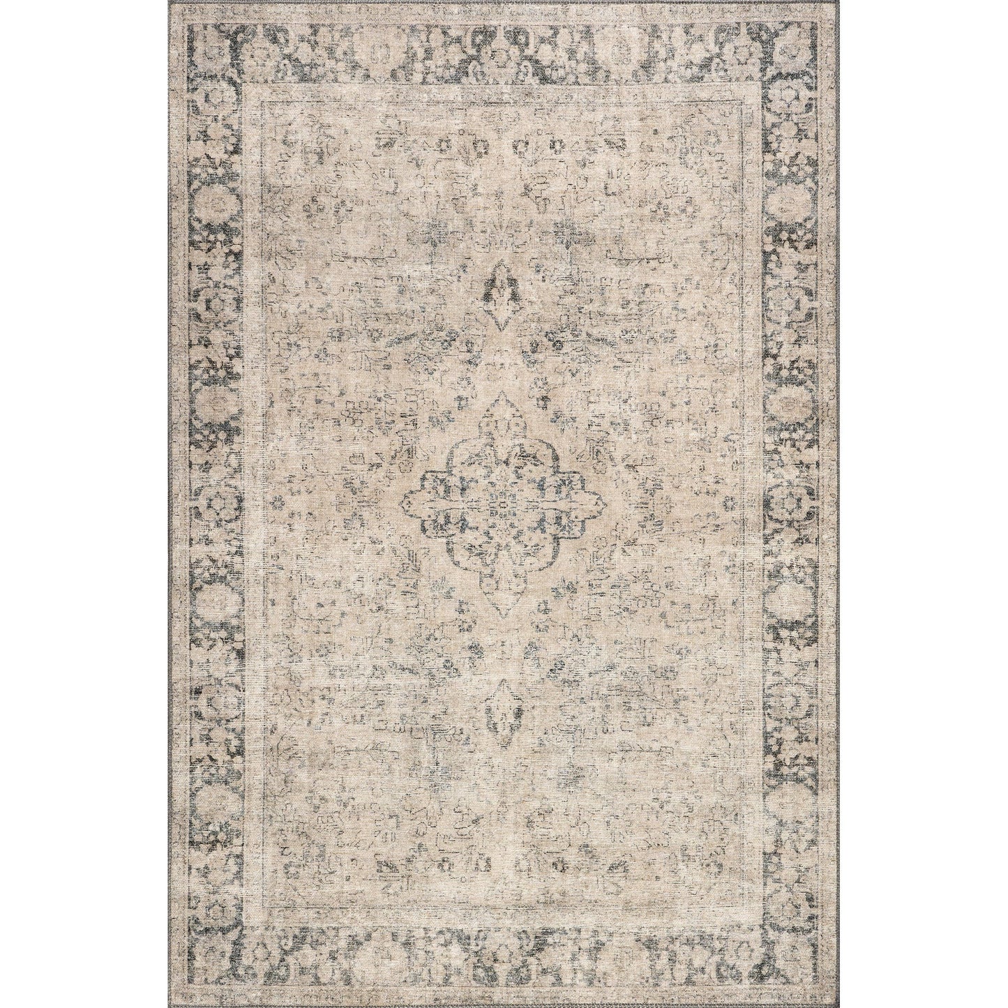 Nuloom Hillstone Collection Brinly  Medallion Area Rug