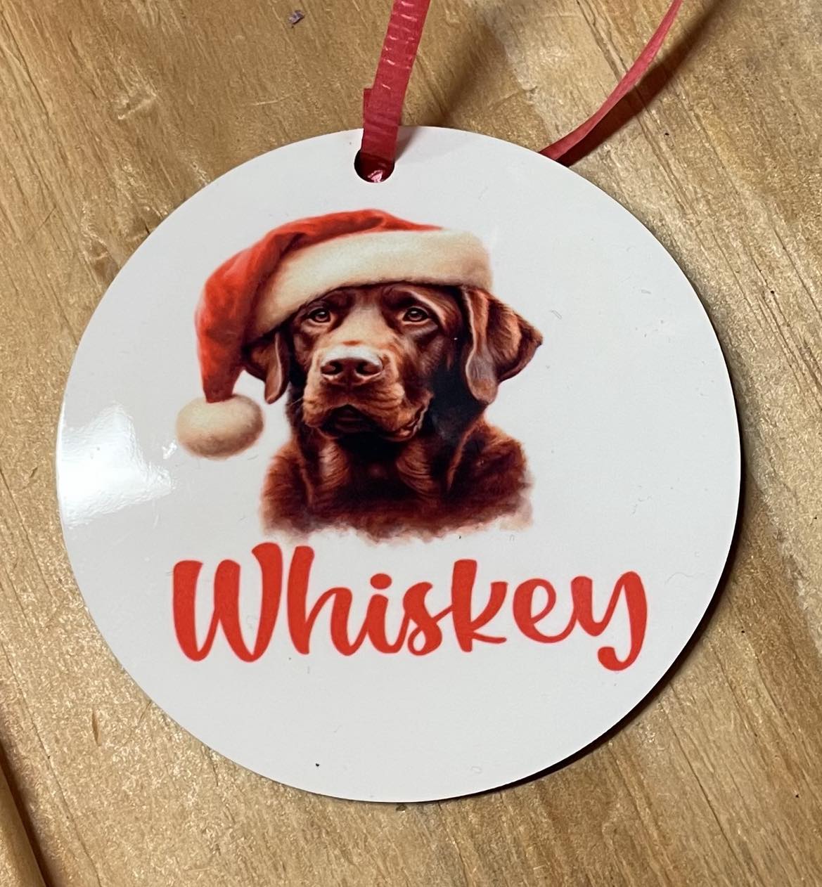 Personalized Dog Ornament