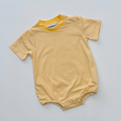 Knit Stripe Short Sleeve T-Shirt Bubble - BOLD Colors