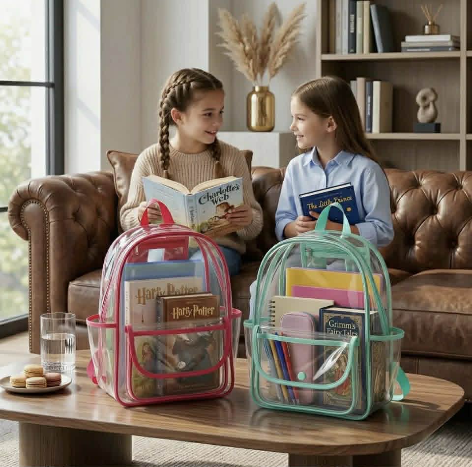 Personalized Clear Backpacks