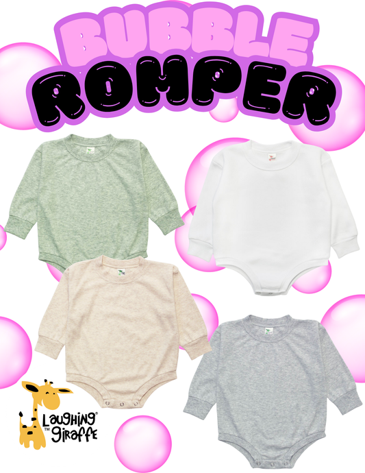 Infant Baby Long Sleeve Bubble Romper Adorable Clothing