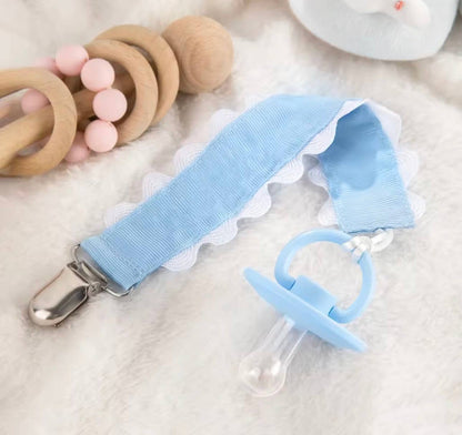 Pacifier Clip, Monogram-able Assorted Colors