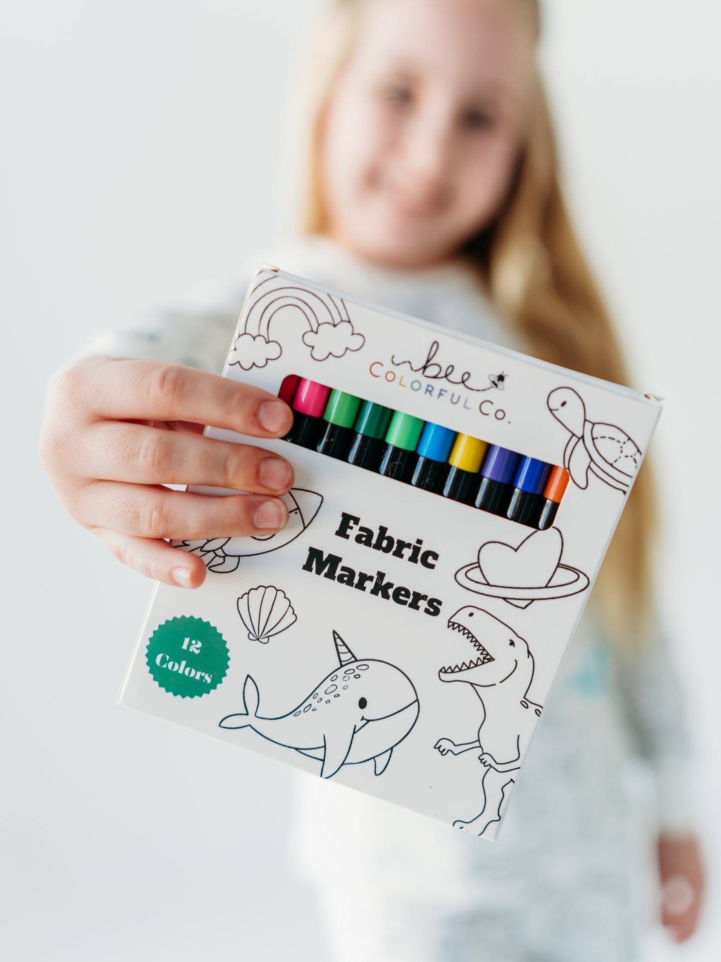 Fabric Markers Set for Customizing Coloring Pajamas