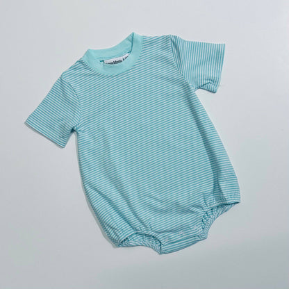 Knit Stripe Short Sleeve T-Shirt Bubble - BOLD Colors