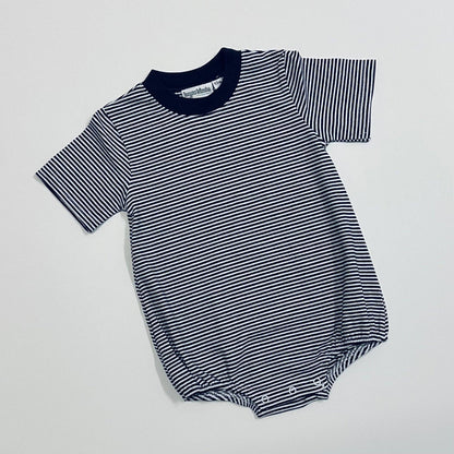 Knit Stripe Short Sleeve T-Shirt Bubble - BOLD Colors