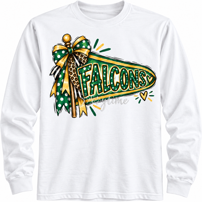 School Spirit Pennant Long Sleeve Tees!
