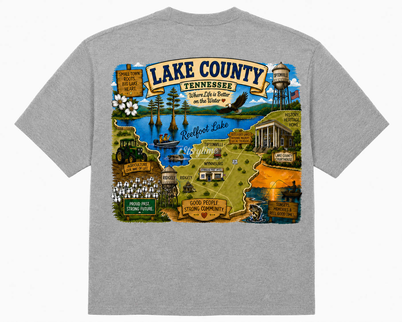 Lake County Strong Tee