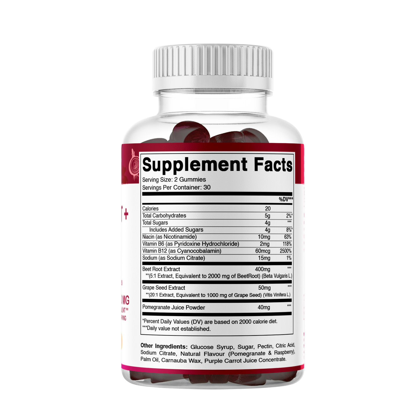 Vitamatic Beet Root | Natural Energy Support | 3000mg |60 Ct