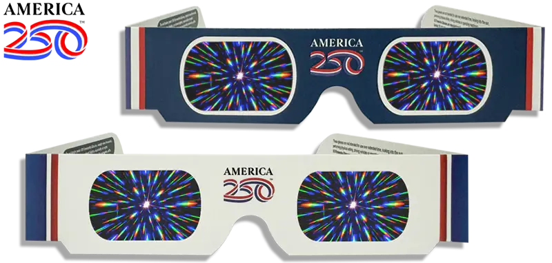 250th Anniversary 3D Fireworks
