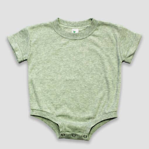 Infant Short Sleeve Baby Bubble Romper Trendy Super Soft DIY