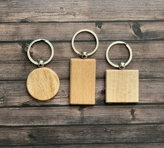 Wood Keychain