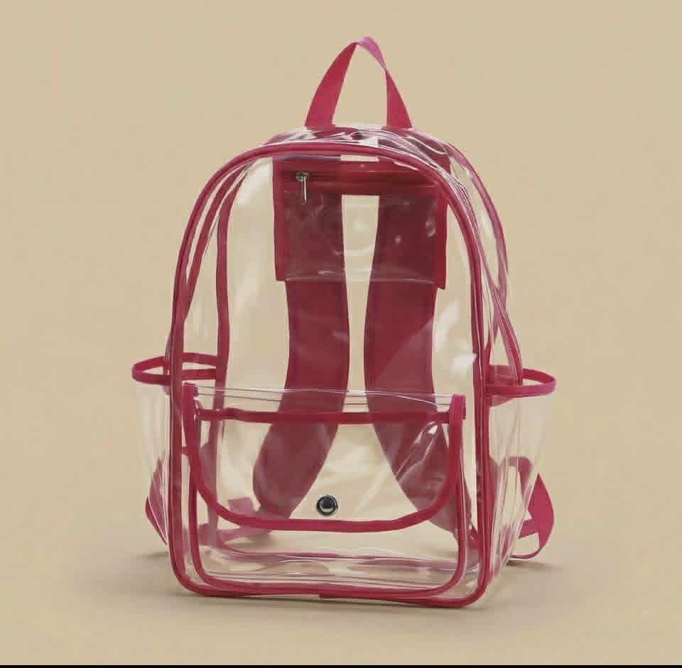 Personalized Clear Backpacks