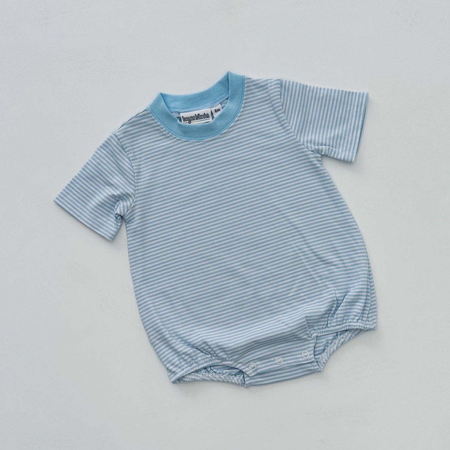 Knit Stripe Short Sleeve T-Shirt Bubble - BOLD Colors