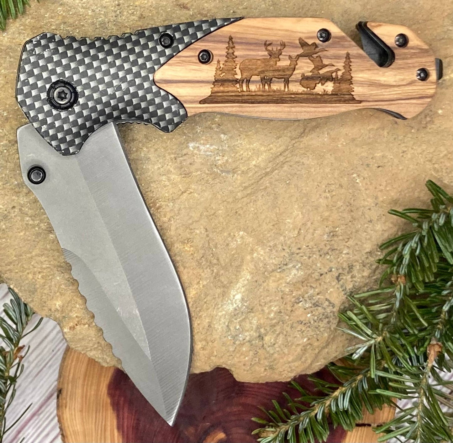 Deer Turkey Geese Knife